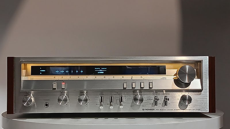 EXCELLENT PIONEER SX-3700 STEREO RECEIVER - SERVICED &amp; 1-YEAR WARRANTY  			