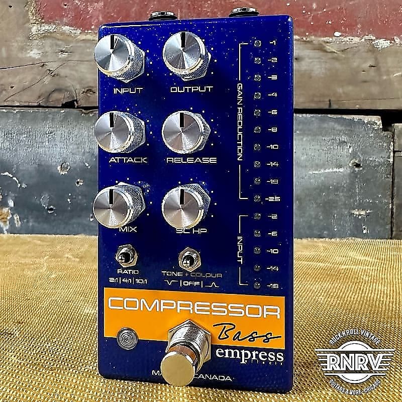 Empress Compressor Bass - Blue Sparkle