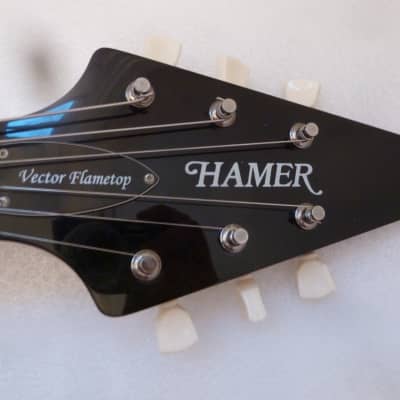 Hamer VECF-HB The Vector Flying V 2010s Boomerang Inlays Cherry Sunburst_160 image 9