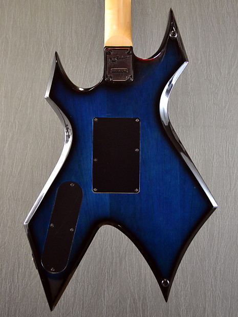 B.C. Rich Warlock - NJ Series - Early 2000s - Blue Burst w