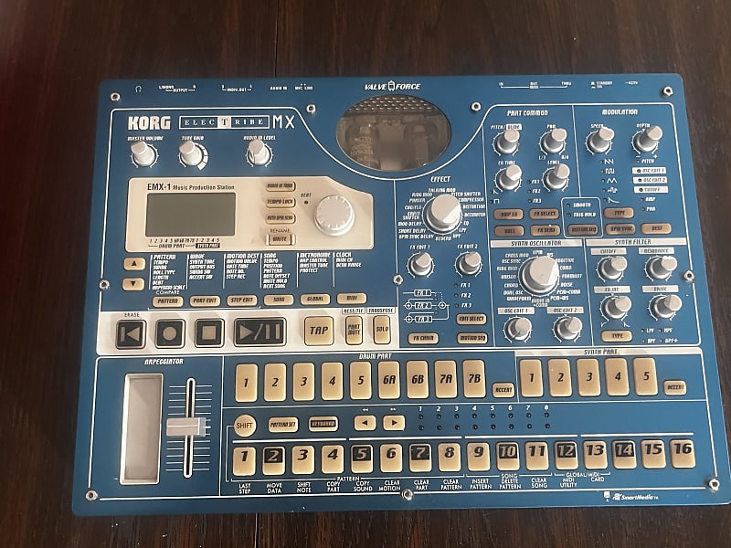 Korg Electribe EMX-1 Blue 2000s | Reverb