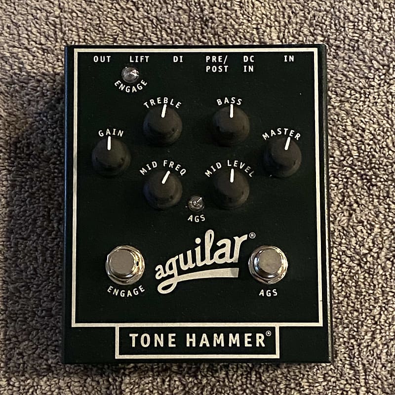 Aguilar Tone Hammer Preamp / Direct Box 2010s - Black | Reverb