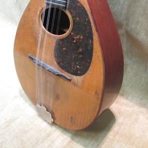 1917 Martin Rare Style A Mandolin Spruce Top  Exc Shape w/ Orig Bag Free US Shipping! image 2