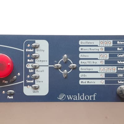 Waldorf Micro Q - bleu