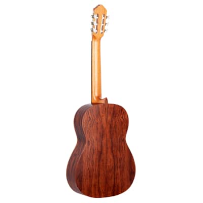 *NOS* Ortega Traditional Series R180 Made in Spain Classical Nylon String Guitar w/ Gig Bag - Natural image 5