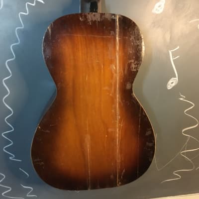 1930-1940’s Vibratone Stencil Parlor Guitar Project image 8