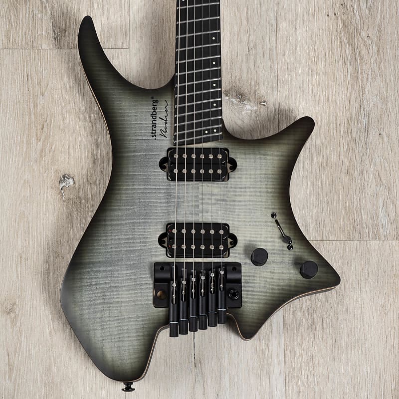 Strandberg Boden Prog NX 6 Multi-Scale Headless Guitar, Charcoal 