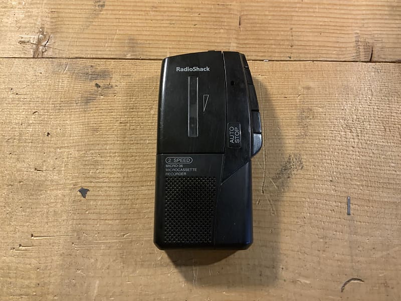 RadioShack 2 Speed Micro36 Micro Cassette Recorder Reverb