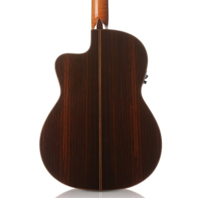 Cordoba C7-CE - Solid Cedar Top Acoustic Electric Classical Guitar - Indian Rosewood Back/Sides image 2
