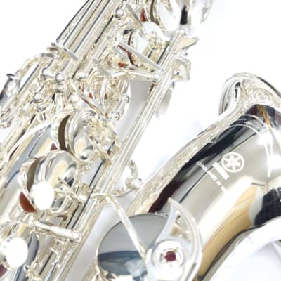 Free shipping! 【Special price】 Yamaha Professional Alto Saxophone YAS-62 Silver-Plated 62Neck image 5