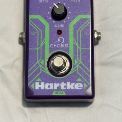 Reverb.com listing, price, conditions, and images for hartke-hc33-chorus-analog-bass-chorus-effects-pedal