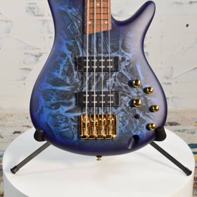 Ibanez SR Standard 4-string Electric Bass Guitar - Cosmic Blue Frozen Matte for sale