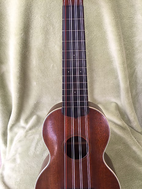 Martin Taropatch 8 string Ukulele Late 1920 s Brown Mahogany