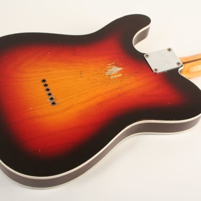 Fender Custom Shop '59 Telecaster Custom Relic Maple Neck Wide Fade Chocolate 3-Colour Sunburst CZ573805 image 7