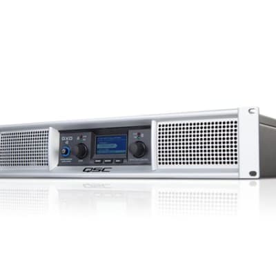 QSC GXD4 600 Watt Two Channel Class D Power Amplifier With DSP image 3