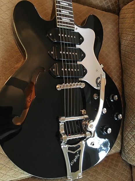 Epiphone riviera p93 black royale online