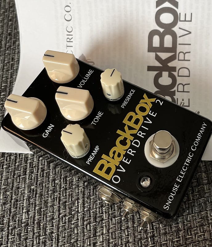 BLACKBOX OVERDRIVE 2 STAGE PRO MOD Reverb