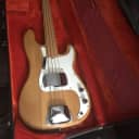 Fender Precision bass fretless 1973 Natural
