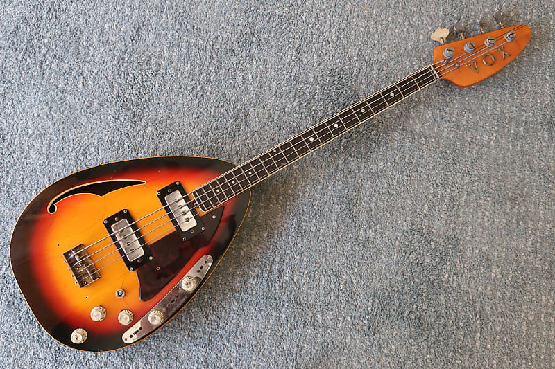 Vintage 1967 Vox Starstream Constellation Sunburst Hollowbody | Reverb