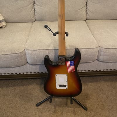Fender American Standard Stratocaster with Maple Fretboard 1986 - 1993 Brown Sunburst image 8