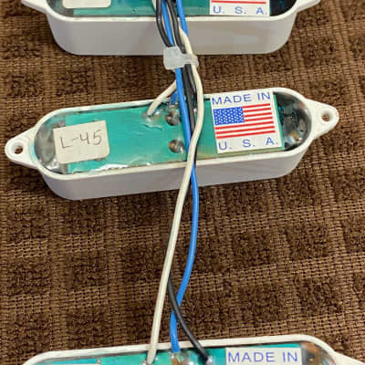 Bill Lawrence L45-S Twin Blade Vintage Output Strat Pickup