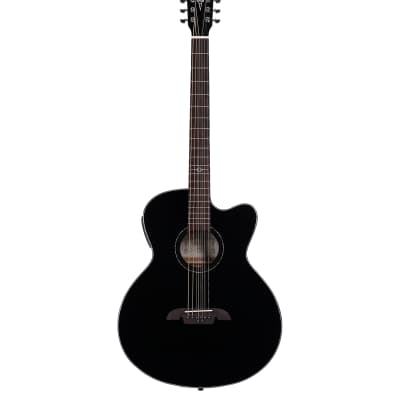 Alvarez ABT60CE-8BK - 8 String Acoustic Electric Baritone Guitar for sale