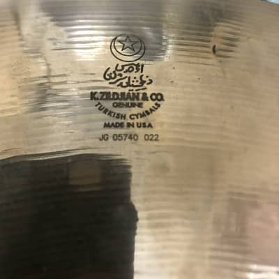 Zildjian 18" K Custom Fast Crash Cymbal image 2