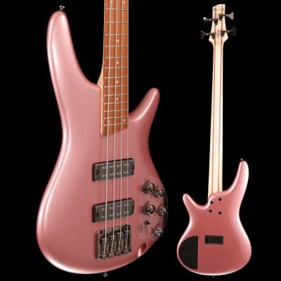 Ibanez SR Standard 4str Electric Bass, Pink Gold Metallic 8lbs 3.1oz image 1