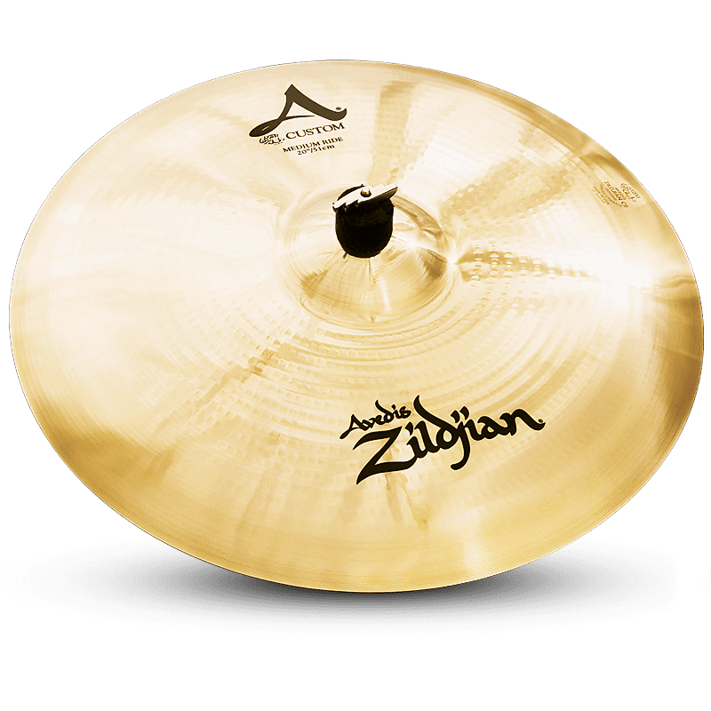 Zildjian 20" A Custom Medium Ride Cymbal A20519 image 1
