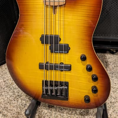 IYV 5-String Jazz Bass - PJ Pickups Push/Pull for Passive