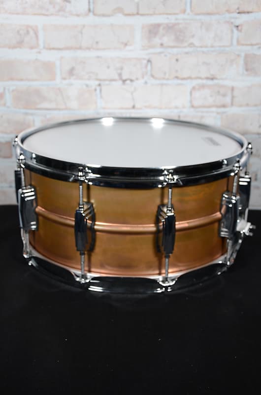 Ludwig Copperphonic Snare Drum with Raw Shells - 6.5"x14" (Manhattan, NY) image 1
