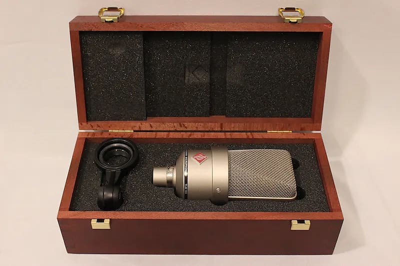 Neumann TLM 103 Anniversary Edition Large Diaphragm Cardioid Condenser Microphone 1997 - Present - Nickel image 1