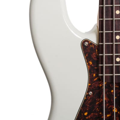 K-Line Junction Bass Olympic White w/Matching Headstock image 6