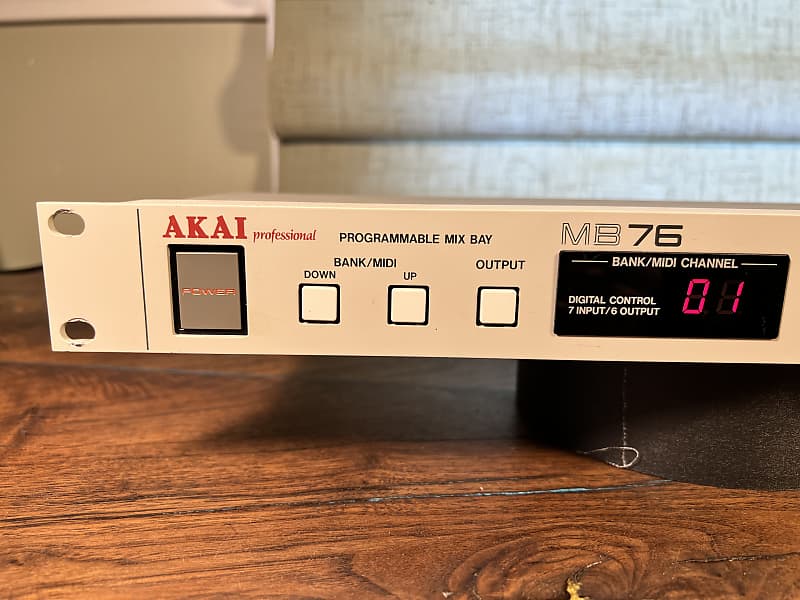 Akai MB76 Programmable Mix Bay MIDI Controlled Patch Bay