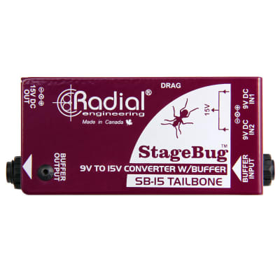 Radial StageBug™ SB-15 Tailbone Signal Buffer image 1