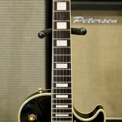 1980's Burny RLC-60 Les Paul Custom - One Piece Top - 8lbs