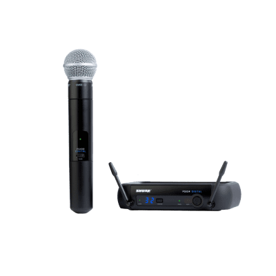 Shure Handheld Microphone Digital Wireless System with SM58 Mic - PGXD24/SM58 image 1