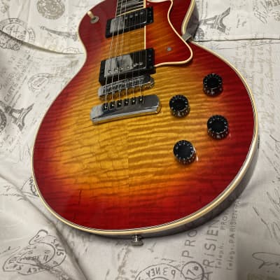 Heritage H-150 Deluxe Cherry Sunburst Kalamazoo R9 Bookmatched AAA Flame Top One of a Limited Run! image 8
