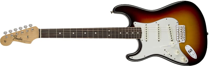 Fender American Vintage '65 Stratocaster Left-Handed 3-Color Sunburst image 2