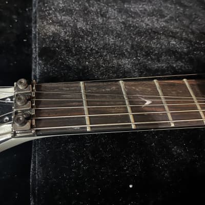 Dean Dimebag Razorback V Electric Guitar Bevel White Pearl w | Reverb