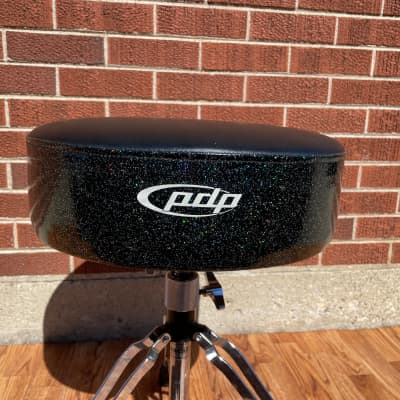 PDP by DW DT900 Drum Throne Black Sparkle Pacific image 2