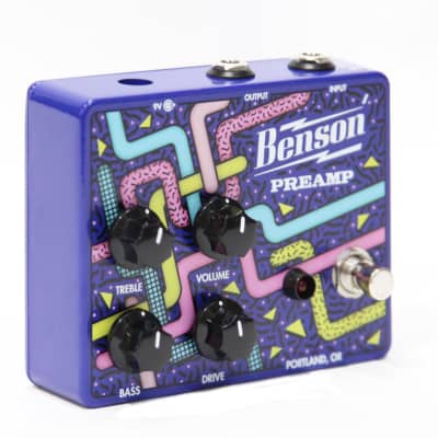 NEW BENSON PREAMP - VERY COMPLICATED PATTERN for sale