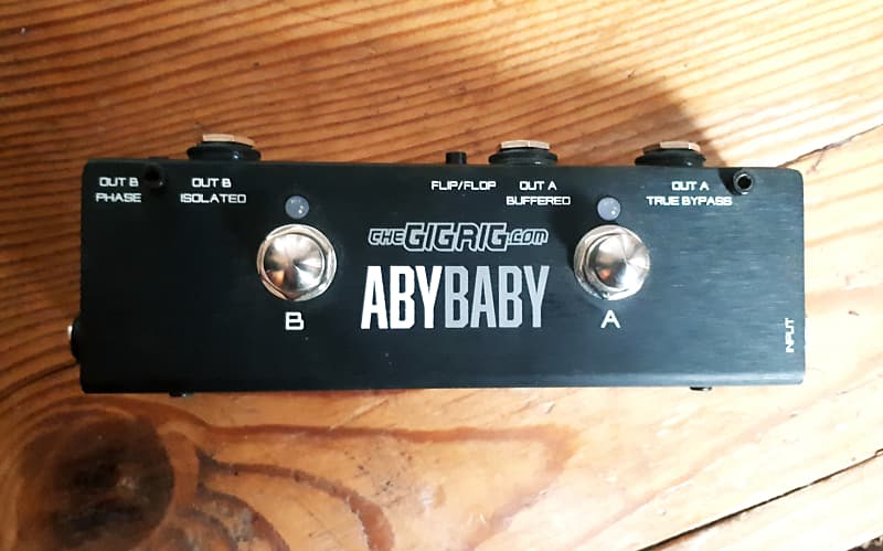 Gigrig aby baby アンプ ABY スイッチ ABY-BABY | The GigRig Shop