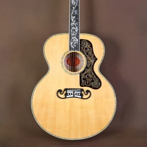 2000 Gibson SJ-200 Custom Vine Ren Ferguson Acoustic Guitar J-200 image 3