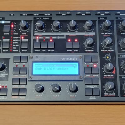 Access Virus TI Desktop Digital Synthesizer 2000s - Black