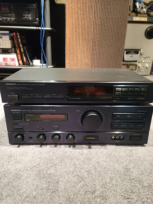 ONKYO A-RV400 & T-4000 BLACK