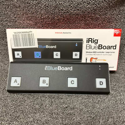 IK iRig BlueBoard Bluetooth MIDI Pedalboard | Reverb Canada