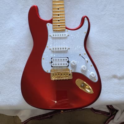 1991 Fender Stratocaster Model ST-500VR Candy Apple Red, Japan MIJ
