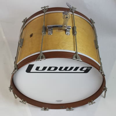 Ludwig Vintage WFL 3-Piece Drum Kit Unwrapped, Natural Finish image 2