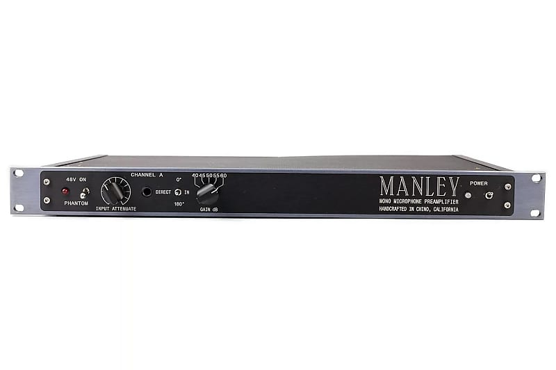 Manley Labs Mono Microphone Preamplifier image 2